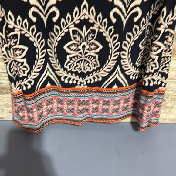 Vince Camino Navy and Pink Dress - Picture 4 of 4